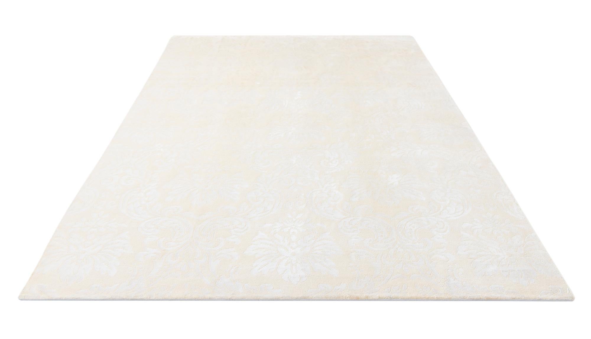 6' 9 x 9' 11 Hand Knotted Darya Wool Rug