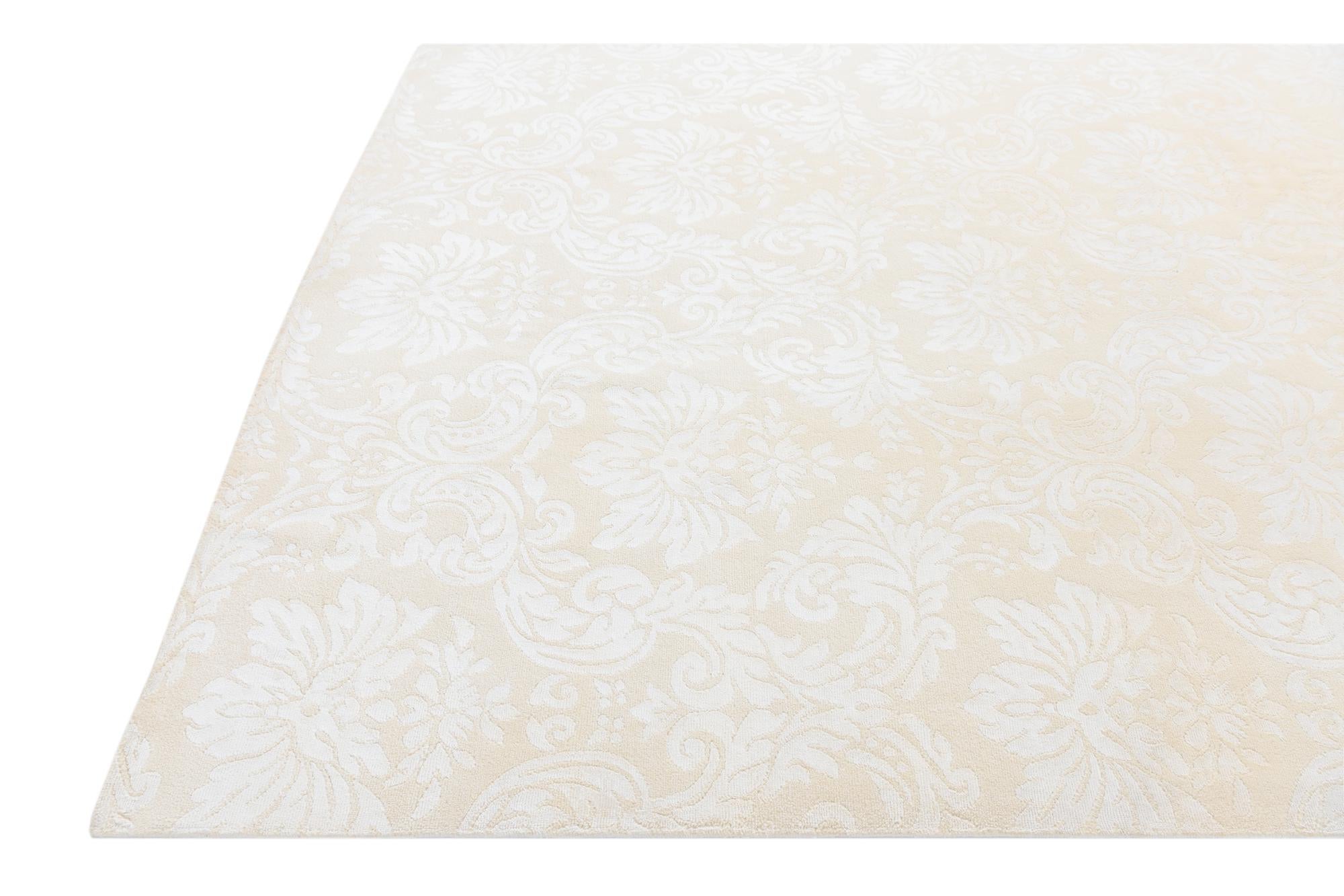 6' 9 x 9' 11 Hand Knotted Darya Wool Rug