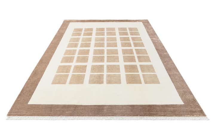 6' 7 x 9' 10 Hand Knotted Darya Wool Rug