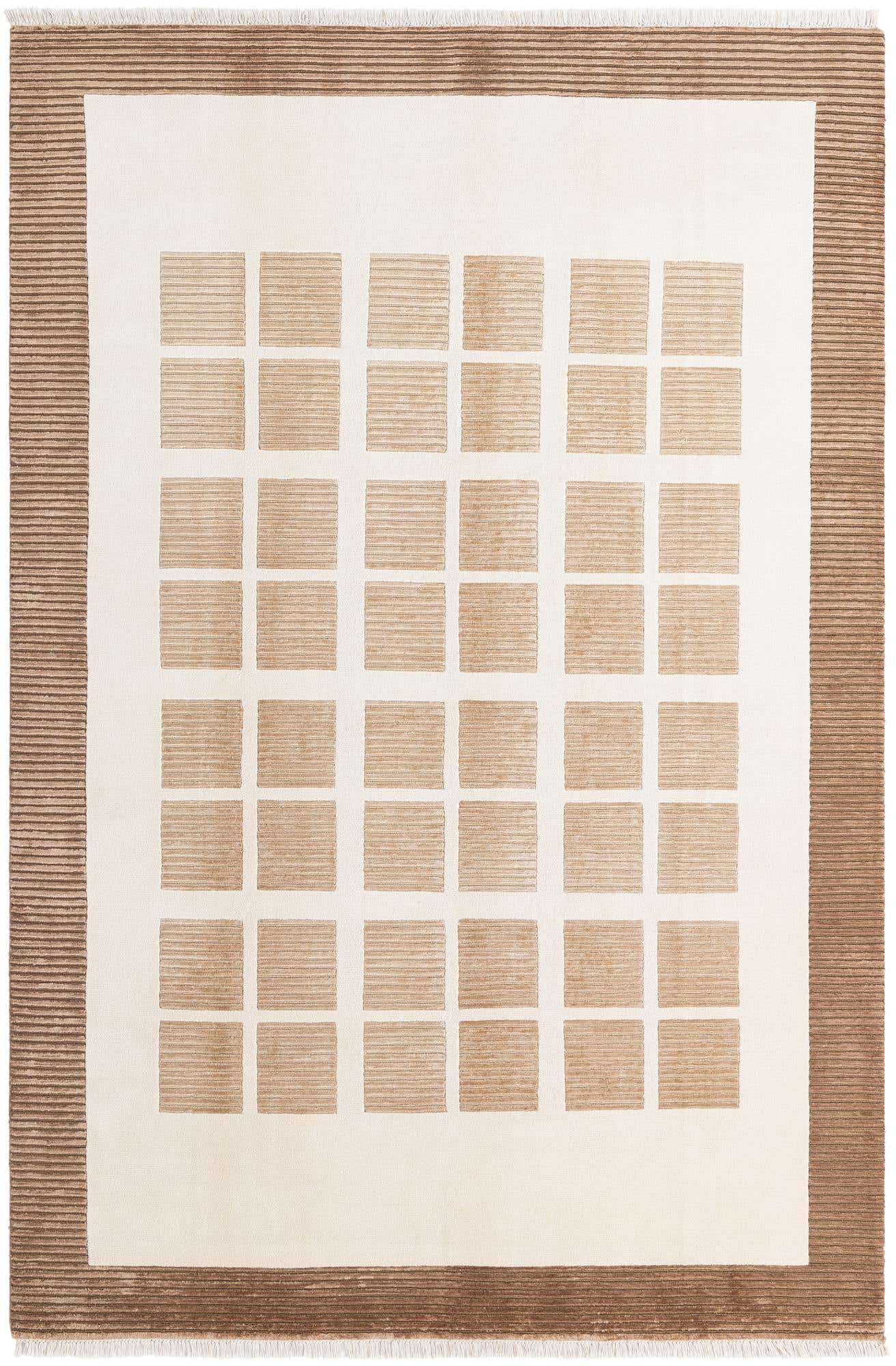 6' 7 x 9' 10 Hand Knotted Darya Wool Rug