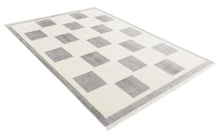 5' 6 x 7' 9 Hand Knotted Darya Wool Rug