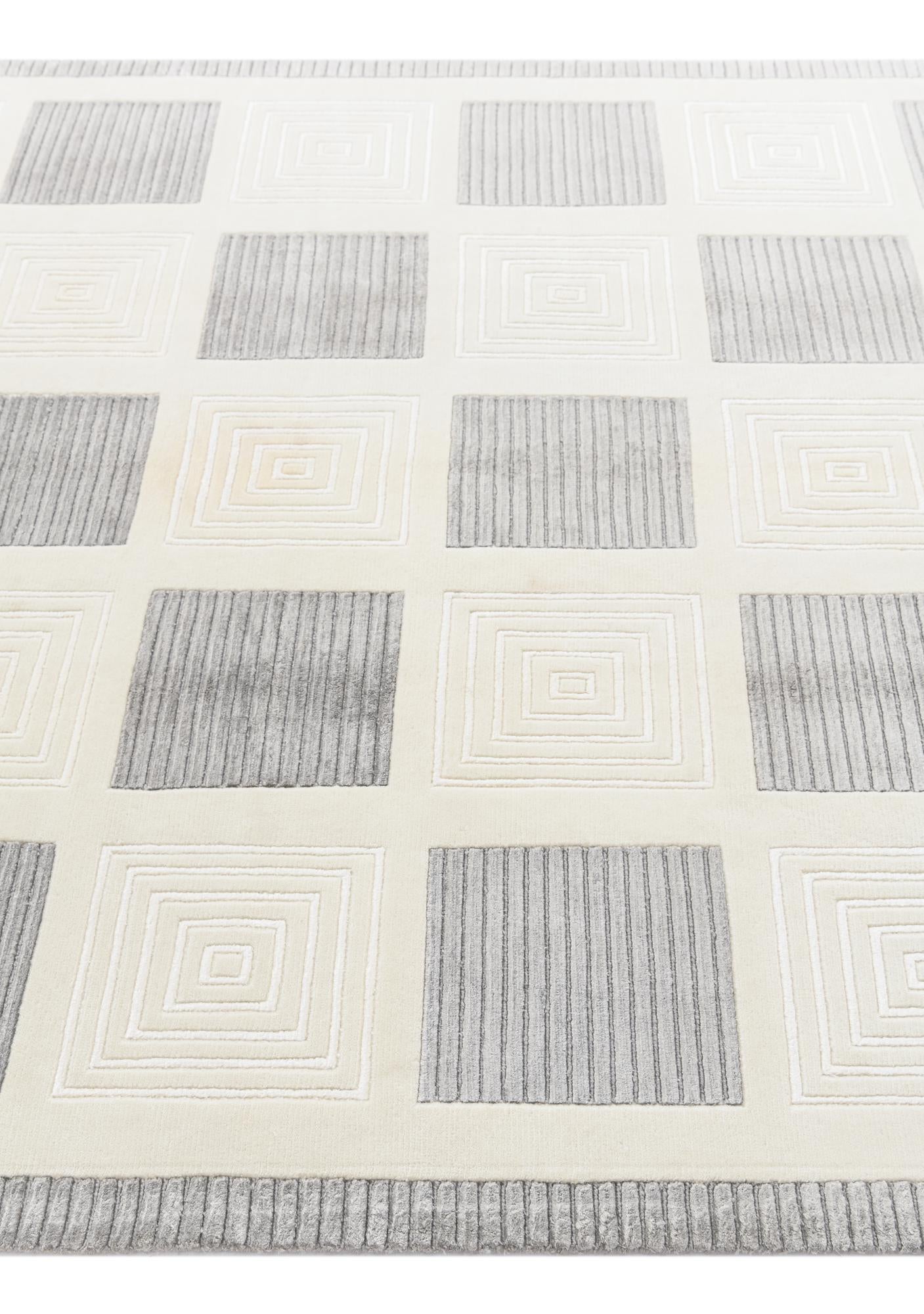 5' 6 x 7' 9 Hand Knotted Darya Wool Rug