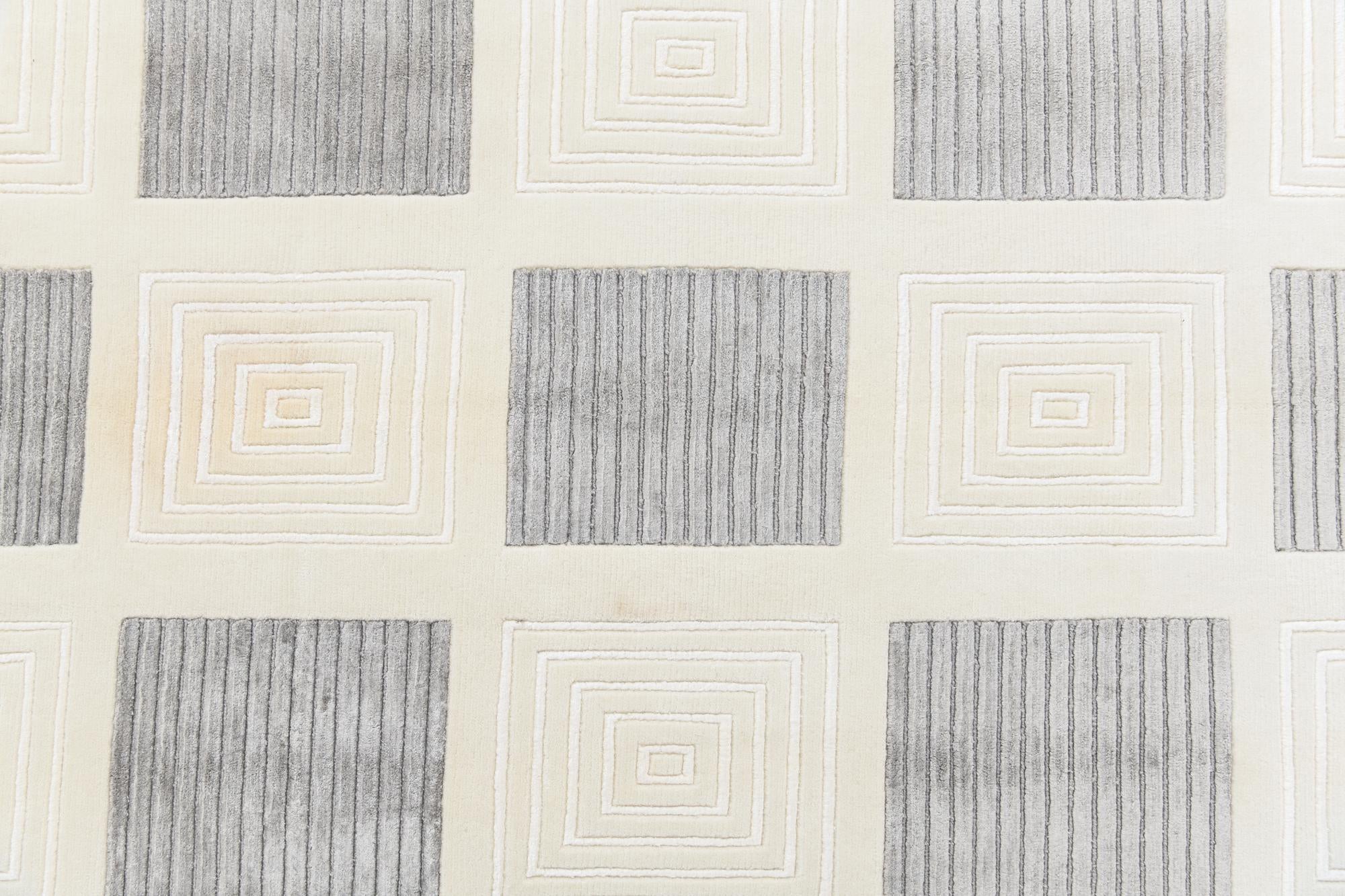 5' 6 x 7' 9 Hand Knotted Darya Wool Rug