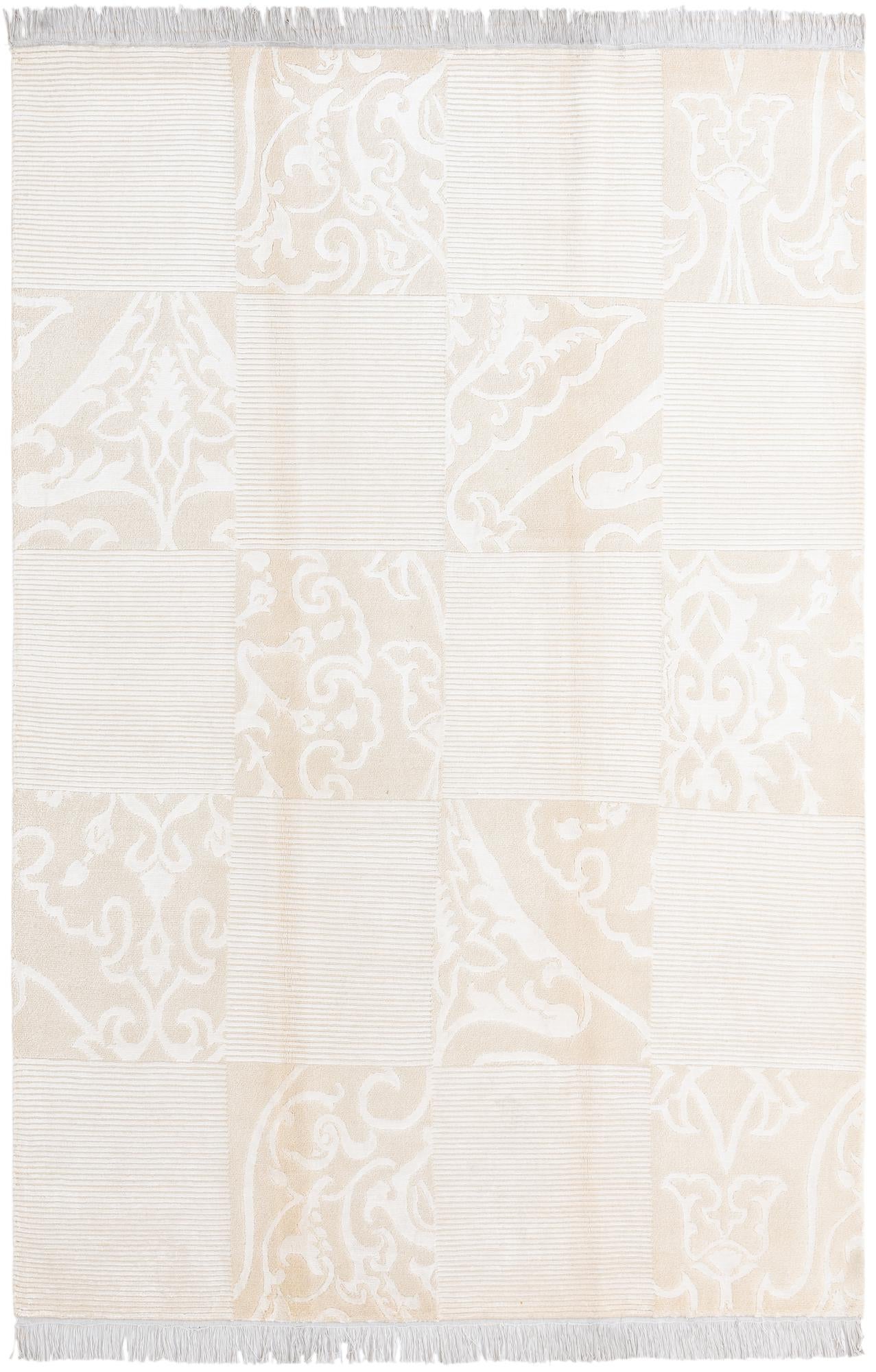 5' 7 x 8' 2 Hand Knotted Darya Wool Rug