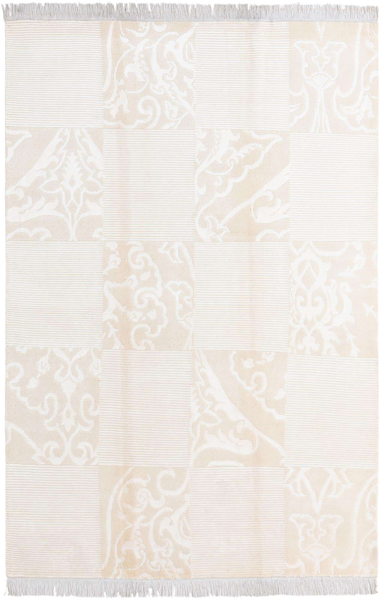 5' 7 x 8' 2 Hand Knotted Darya Wool Rug