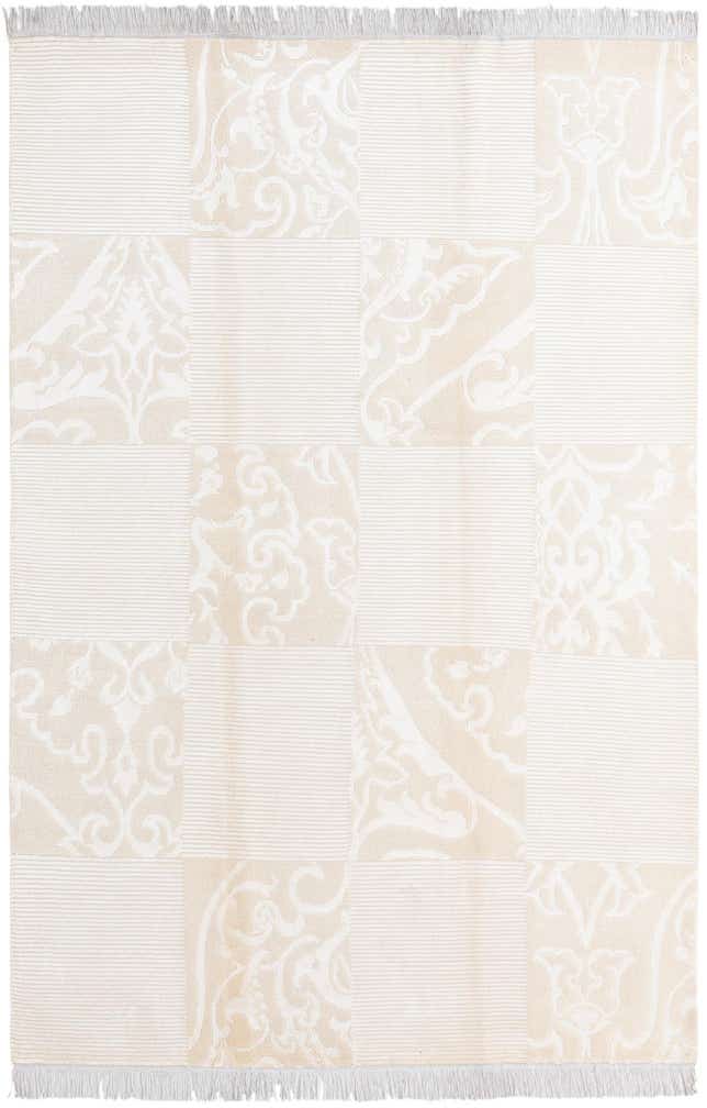 5' 7 x 8' 2 Hand Knotted Darya Wool Rug