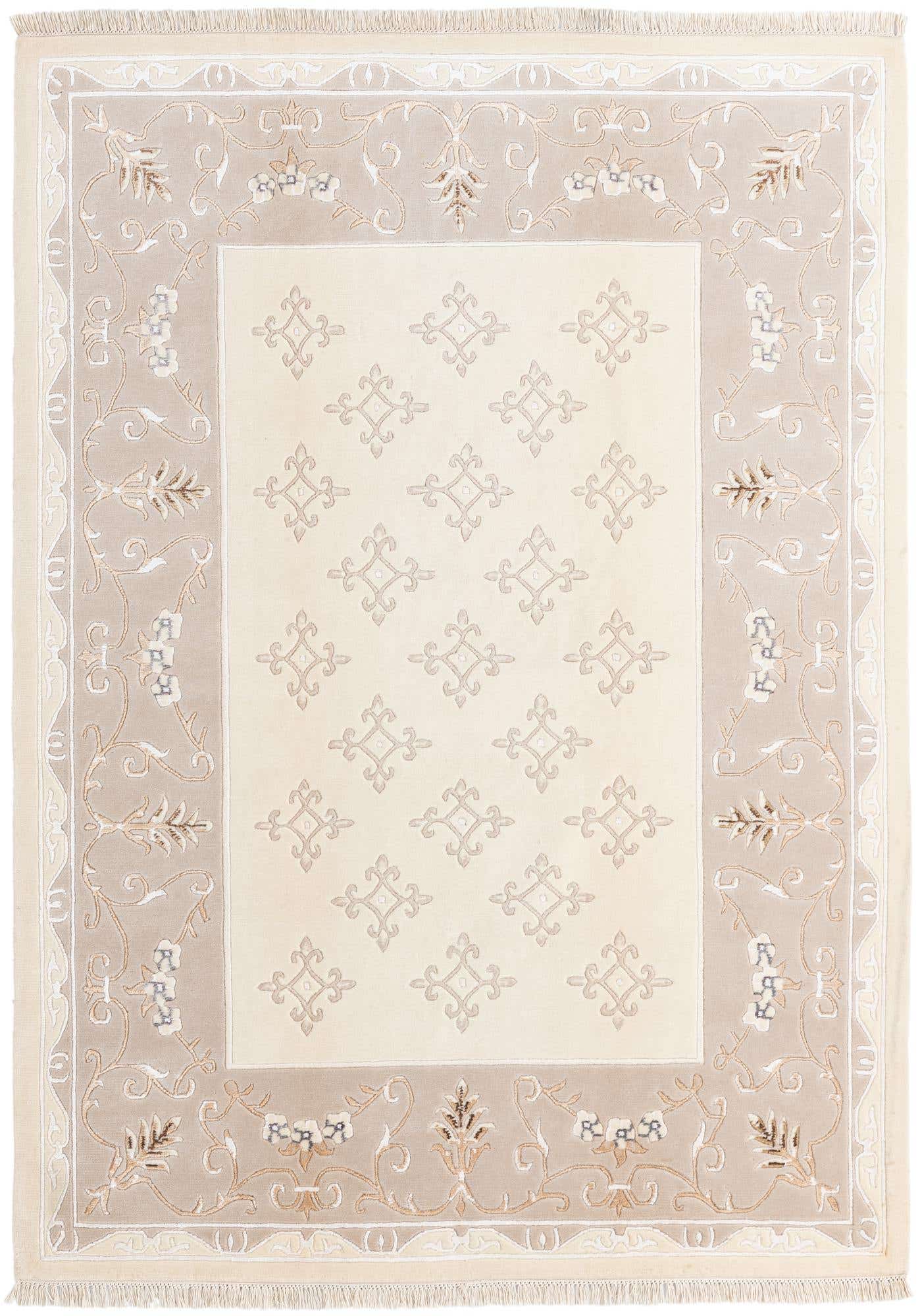 5' 9 x 8' Hand Knotted Darya Rug