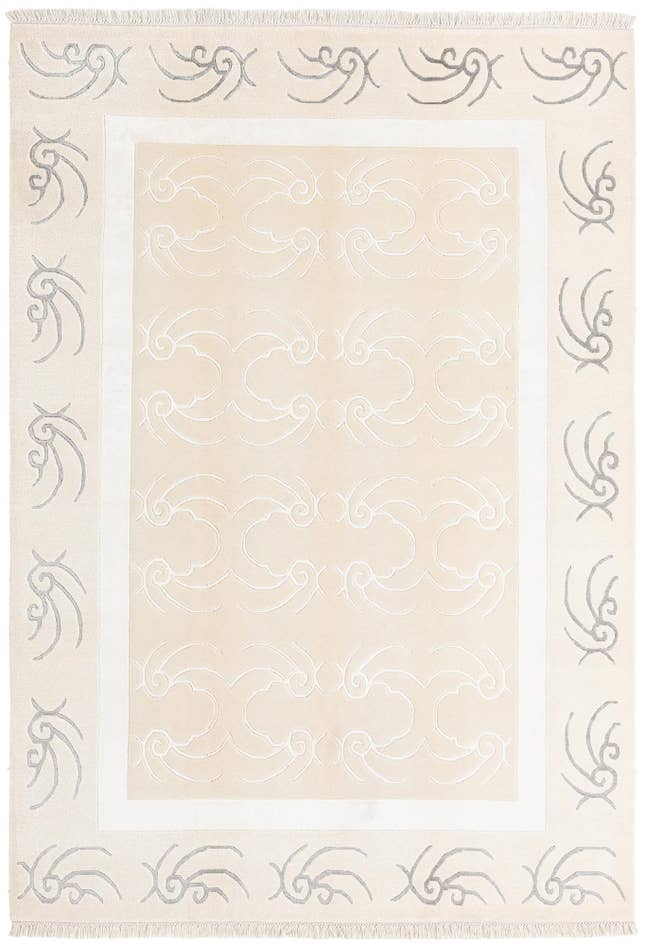 Detail image of 5' 6 x 7' 10 Hand Knotted Darya Rug