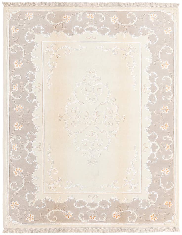Detail image of 5' 7 x 7' 10 Hand Knotted Darya Rug