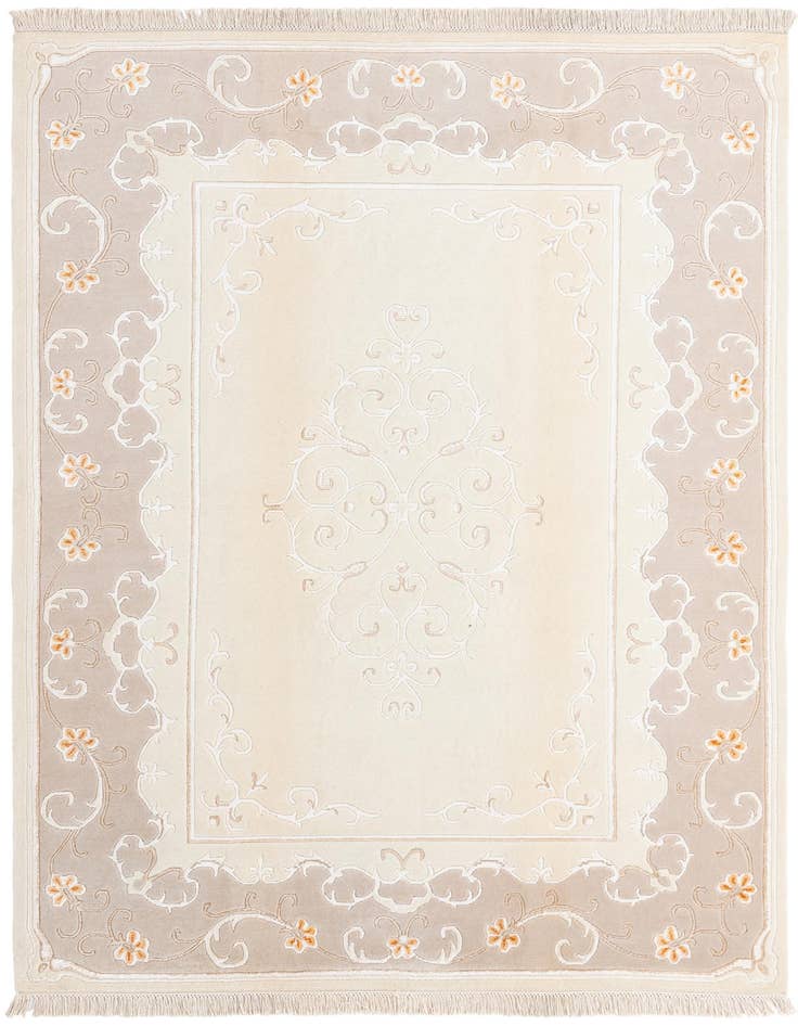 Detail image of 5' 7 x 8' Hand Knotted Darya Rug