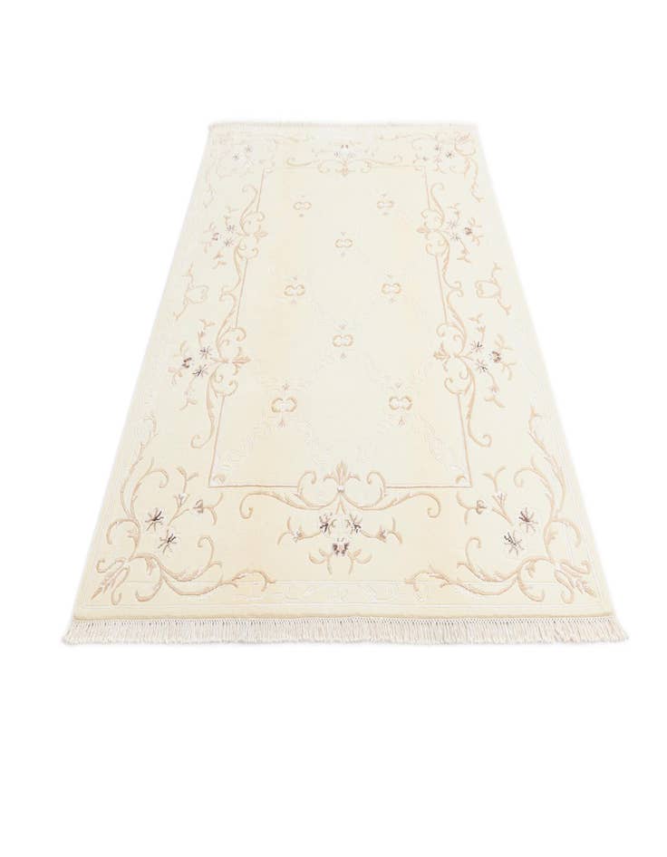 Detail image of 5' 8 x 7' 8 Hand Knotted Darya Rug