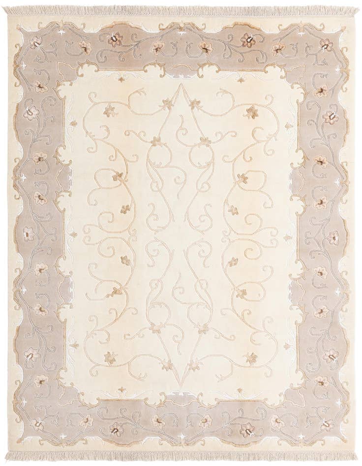 Detail image of 5' 9 x 7' 11 Hand Knotted Darya Rug