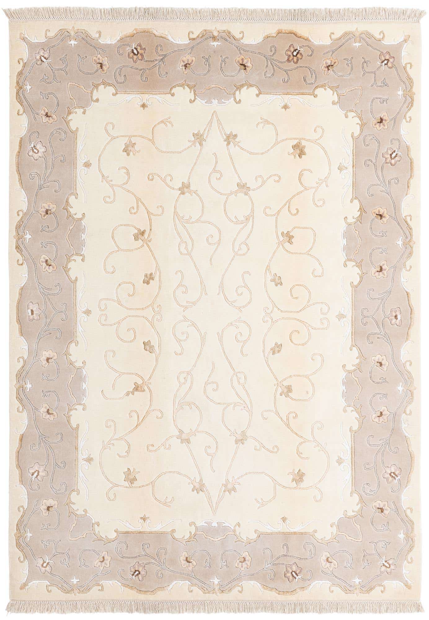 5' 9 x 7' 11 Hand Knotted Darya Rug