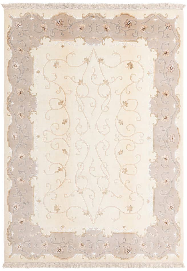 Detail image of 5' 9 x 7' 11 Hand Knotted Darya Rug