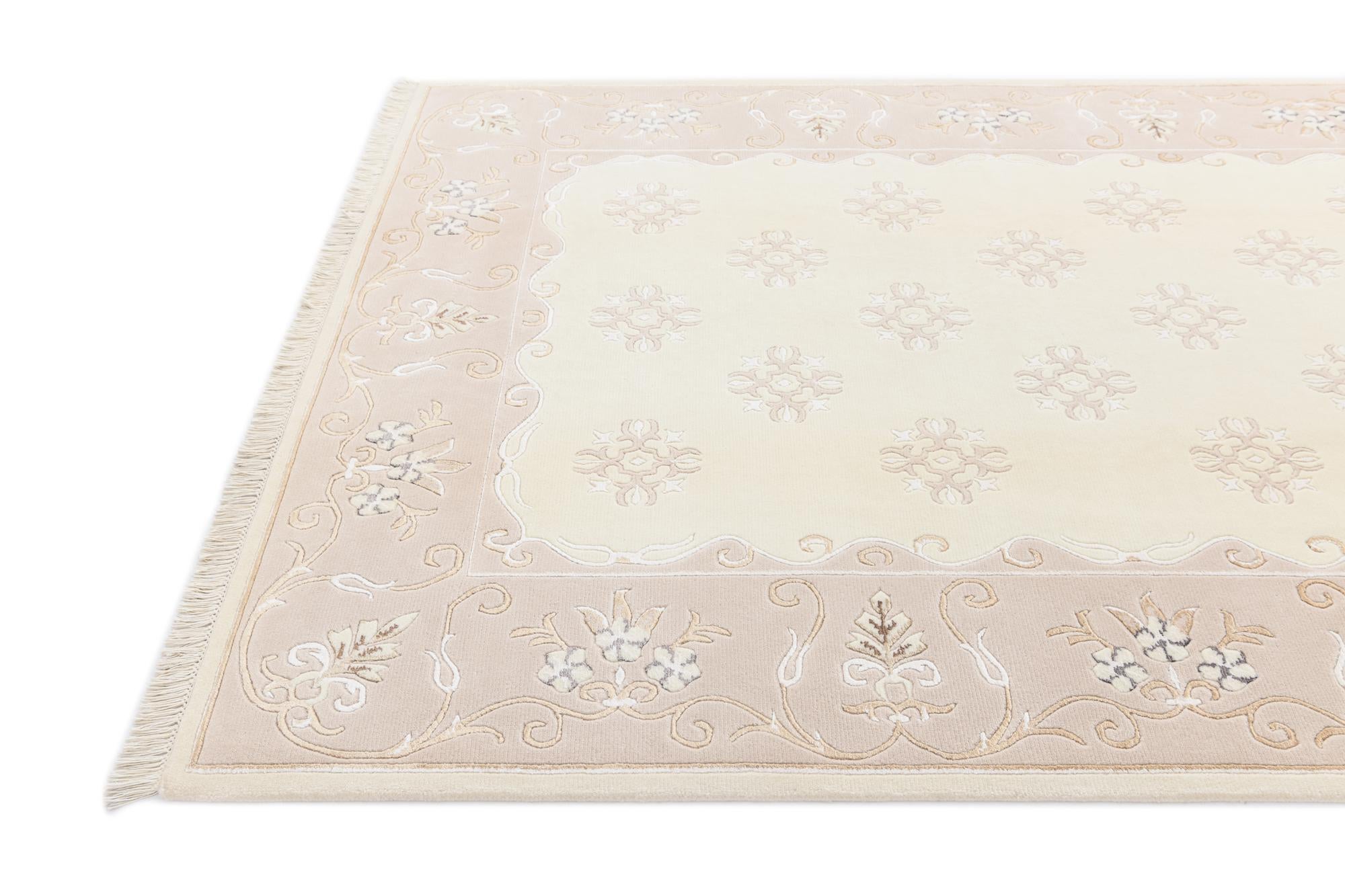 5' 8 x 7' 11 Hand Knotted Darya Rug