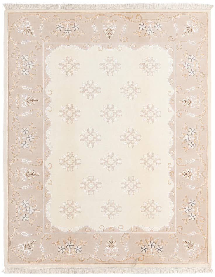 Detail image of 5' 8 x 7' 11 Hand Knotted Darya Rug