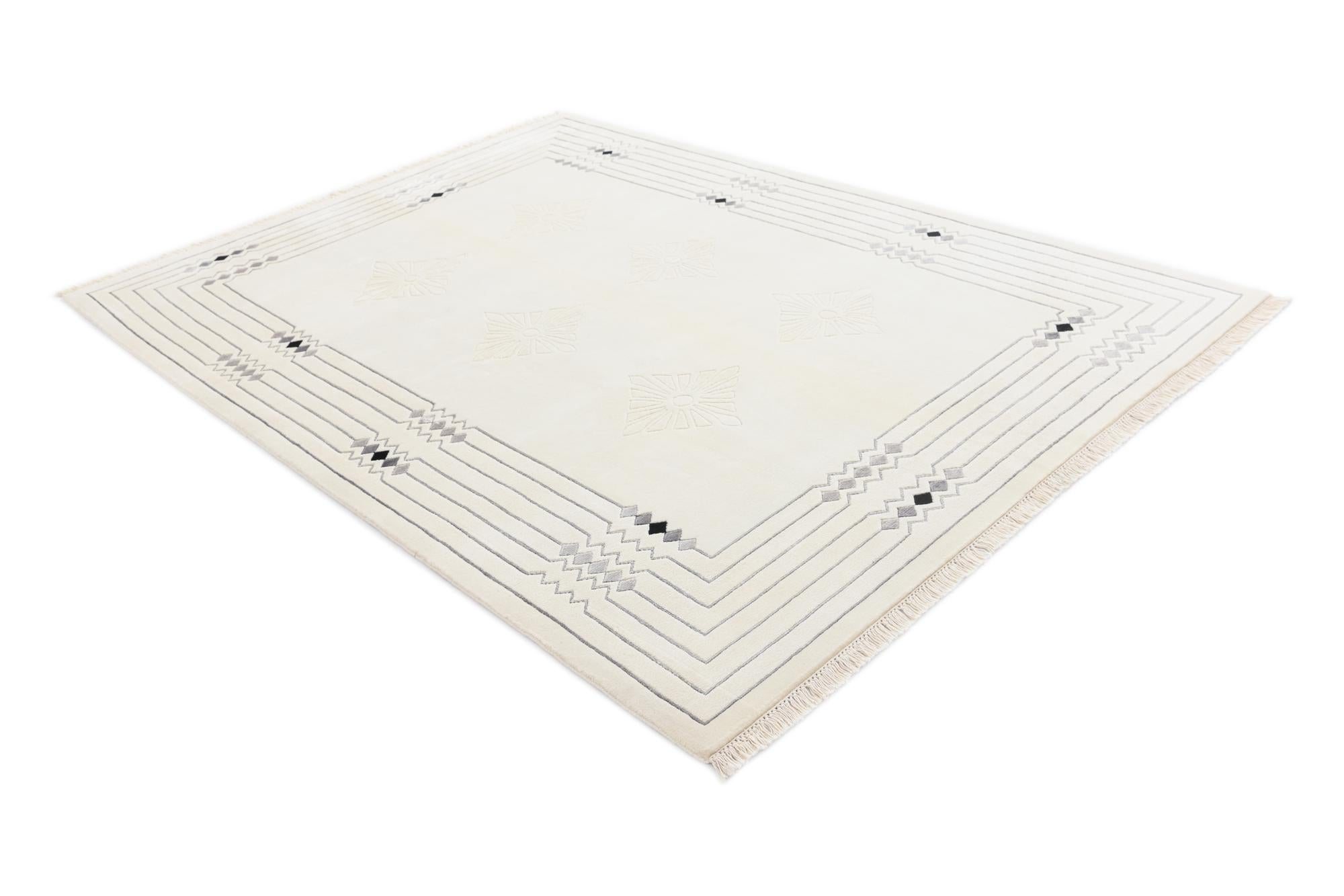 5' 8 x 7' 11 Hand Knotted Darya Rug