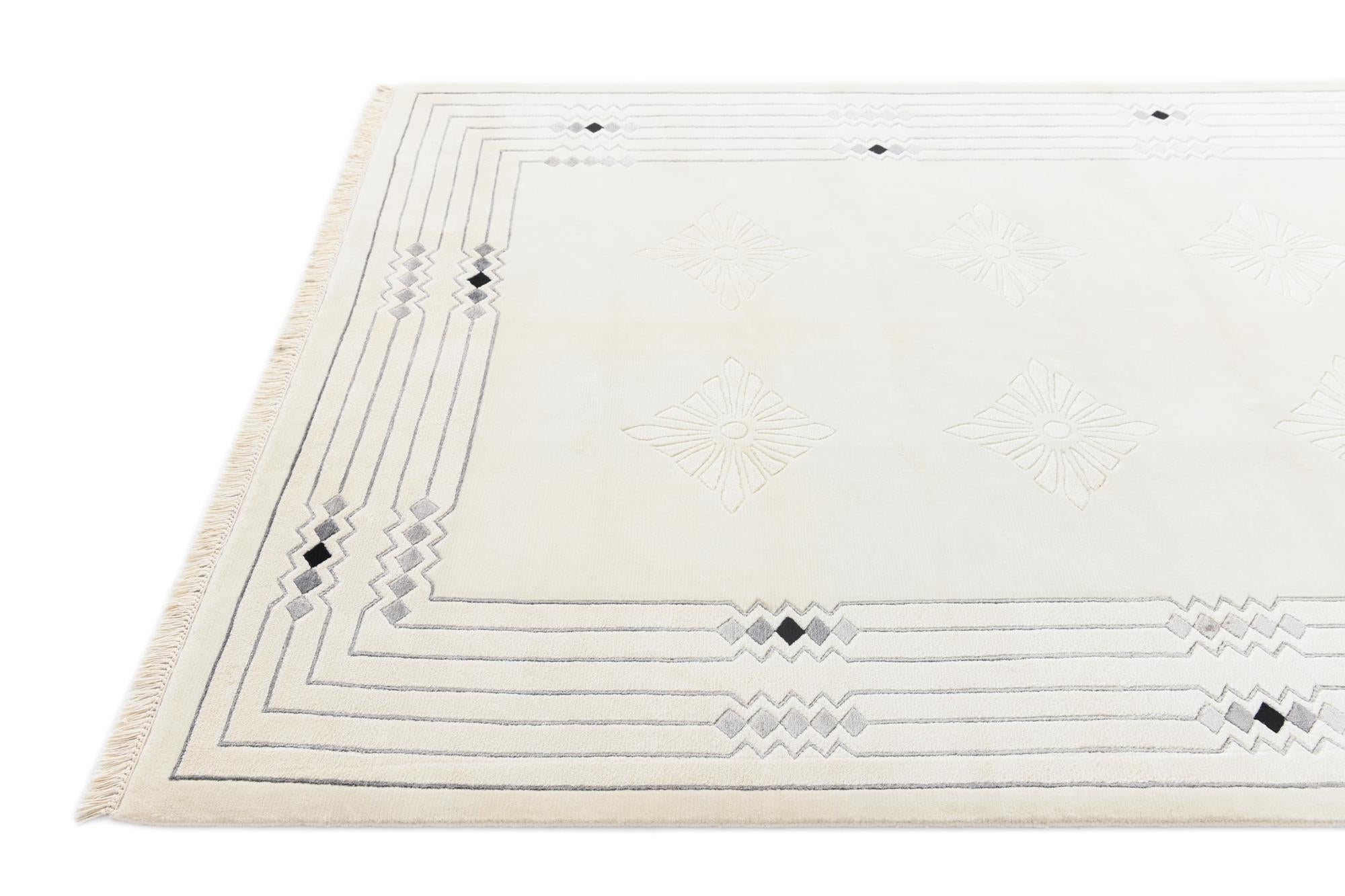5' 8 x 7' 11 Hand Knotted Darya Rug