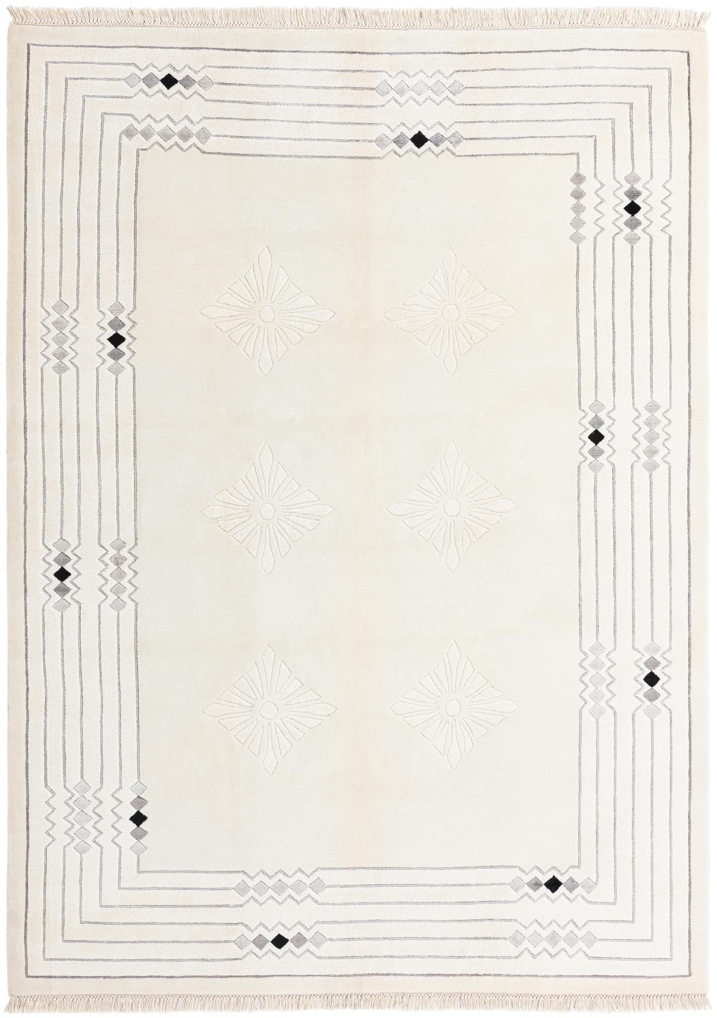 5' 8 x 7' 11 Hand Knotted Darya Rug