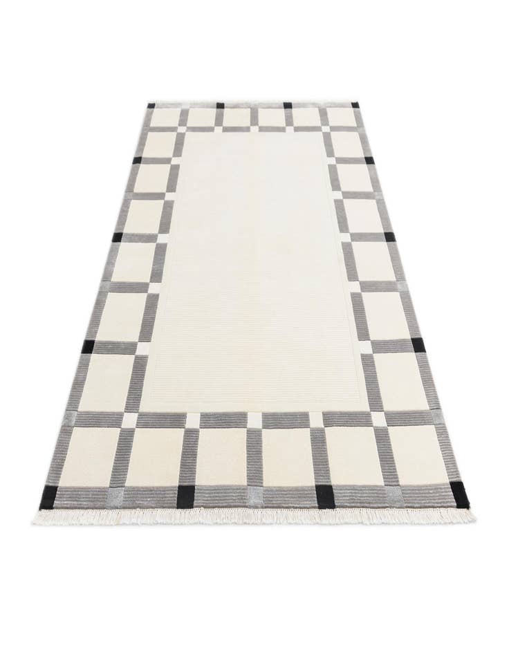 Detail image of 5' 8 x 7' 10  Hand Knotted Darya Wool Rug