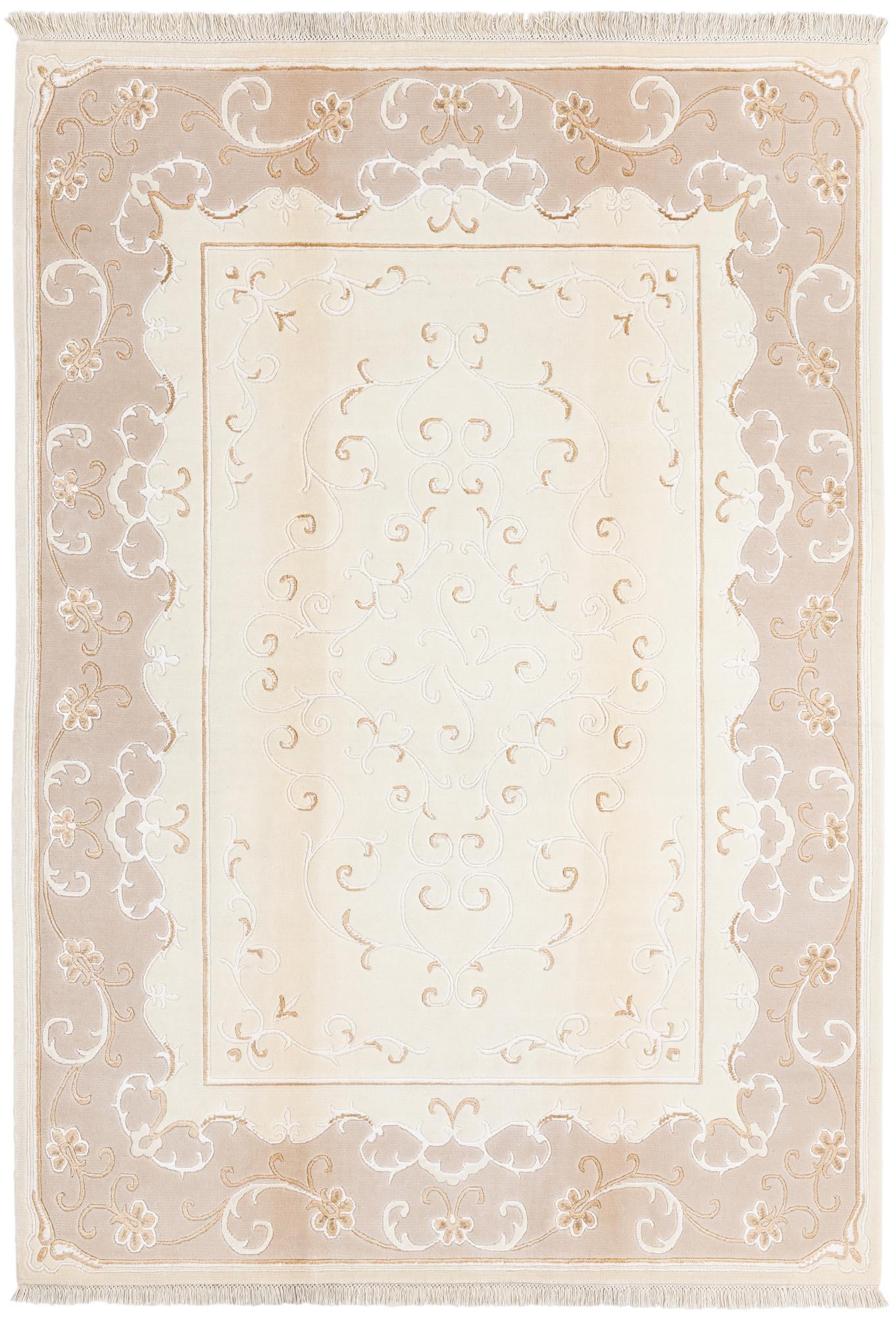 5' 8 x 8' Hand Knotted Darya Rug