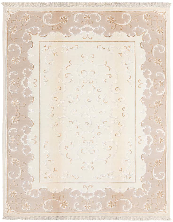 Detail image of 5' 8 x 8' Hand Knotted Darya Rug