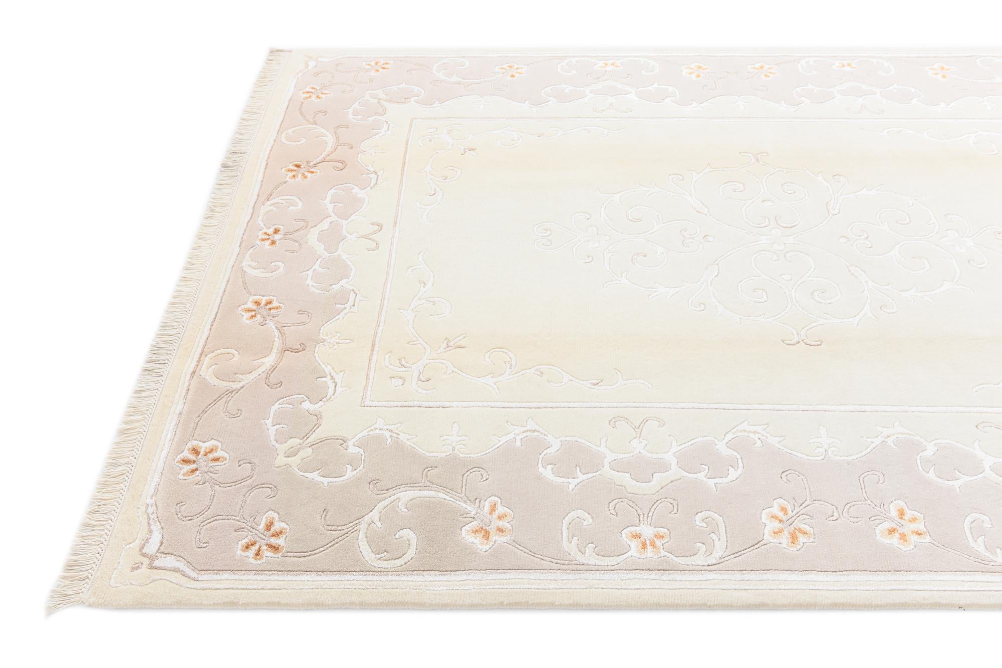 5' 7 x 7' 11 Hand Knotted Darya Rug