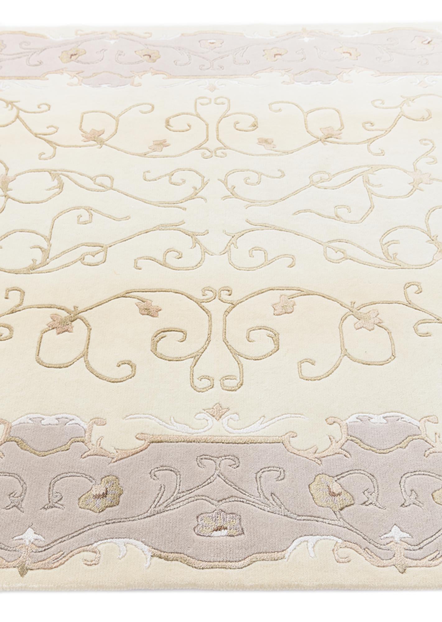 5' 8 x 8' Hand Knotted Darya Rug