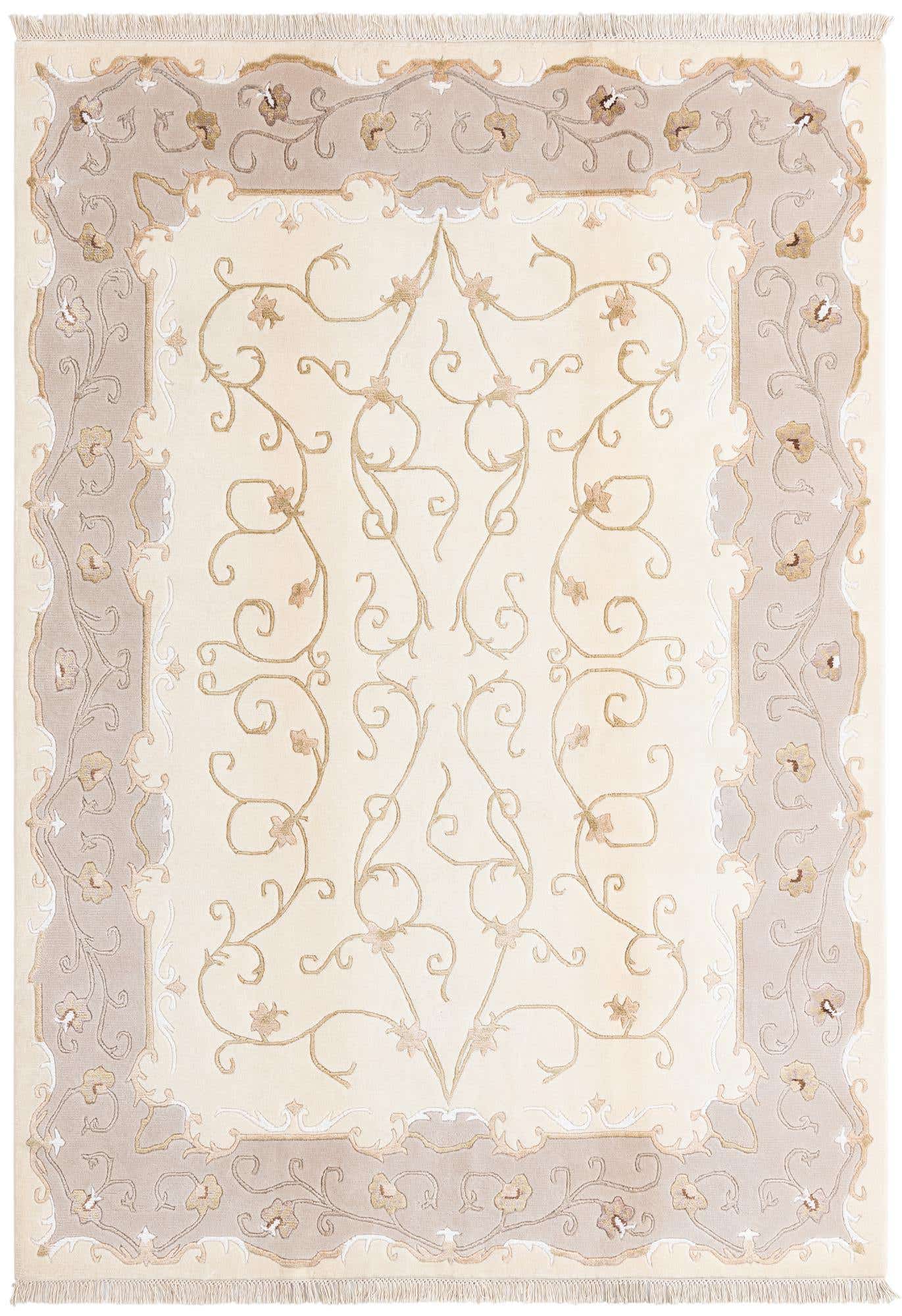 5' 8 x 8' Hand Knotted Darya Rug