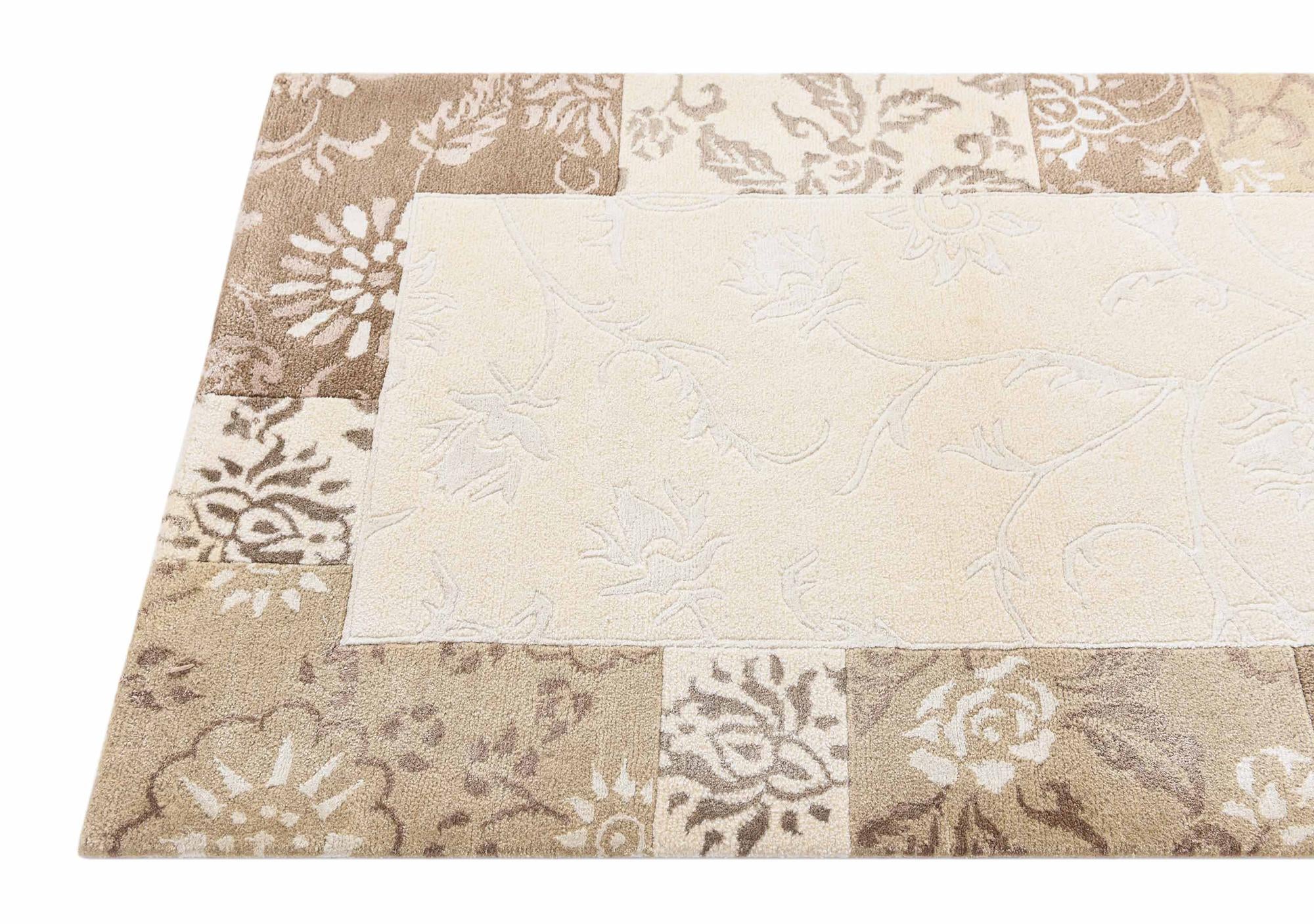 3' x 4' 11 Hand Knotted Darya Wool Rug