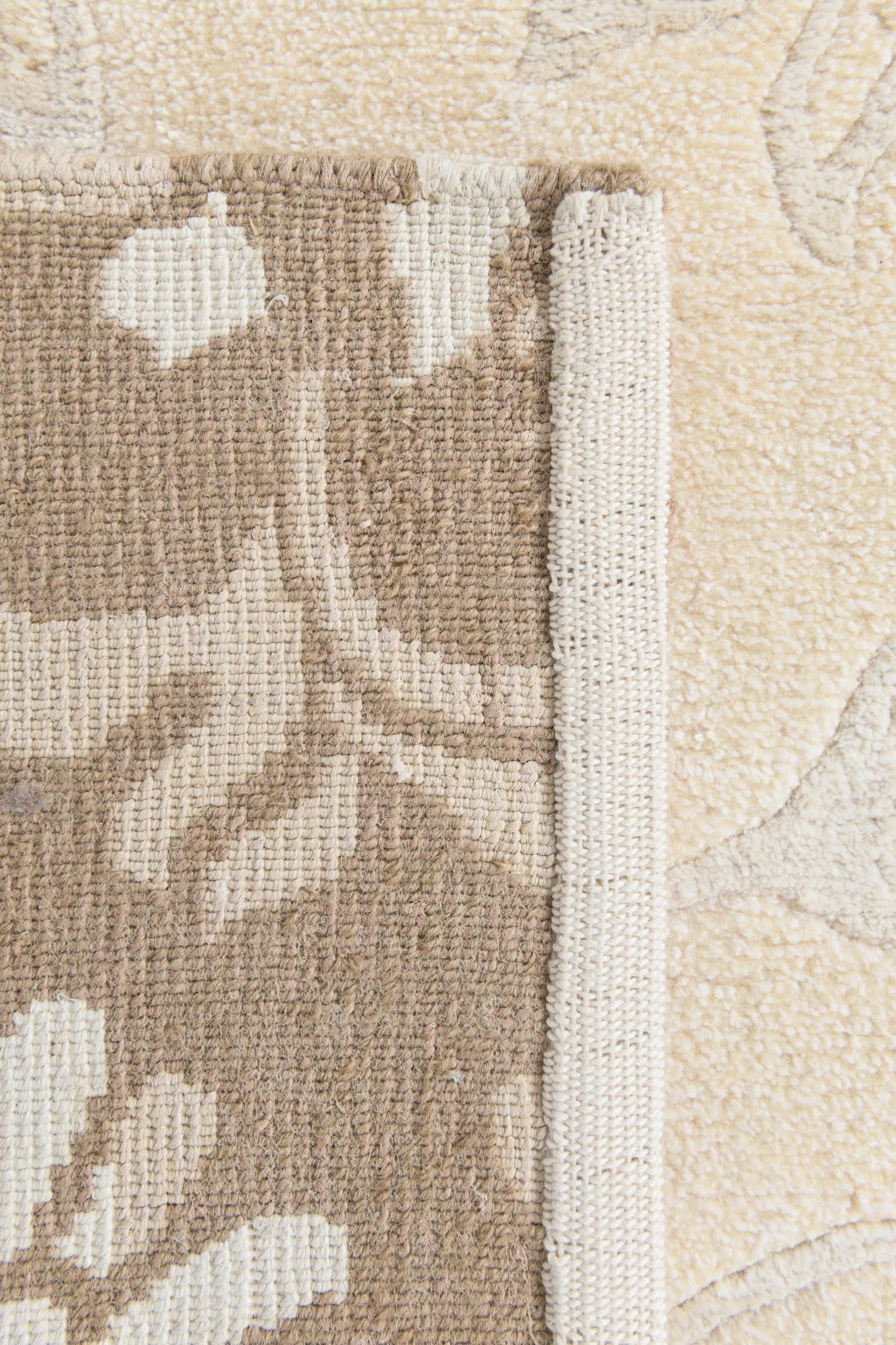 3' x 4' 11 Hand Knotted Darya Wool Rug