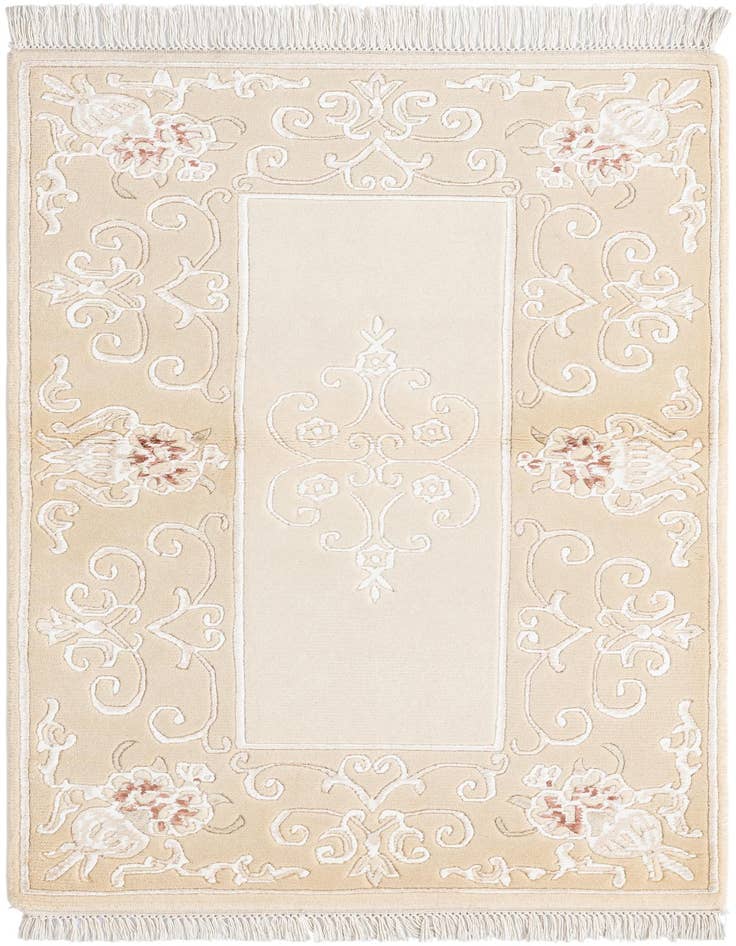 Detail image of 2' 7 x 4' 9 Hand Knotted Darya Rug