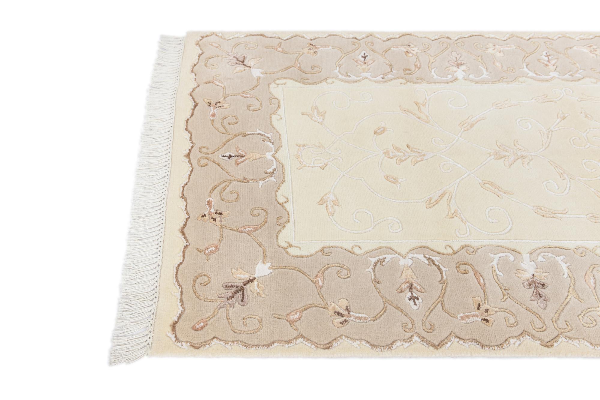 2' 9 x 4' 10 Hand Knotted Darya Rug