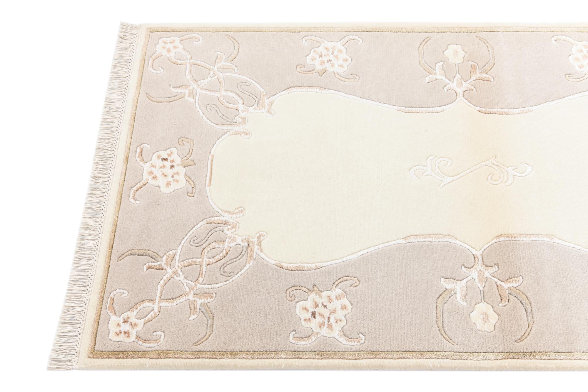 2' 9 x 5' Hand Knotted Darya Rug