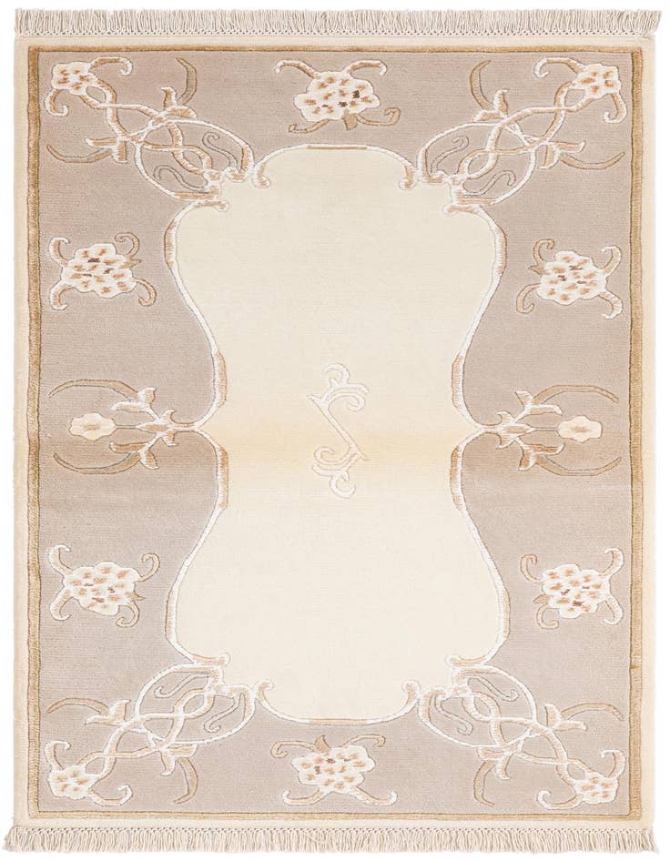 Detail image of 2' 9 x 5' Hand Knotted Darya Rug
