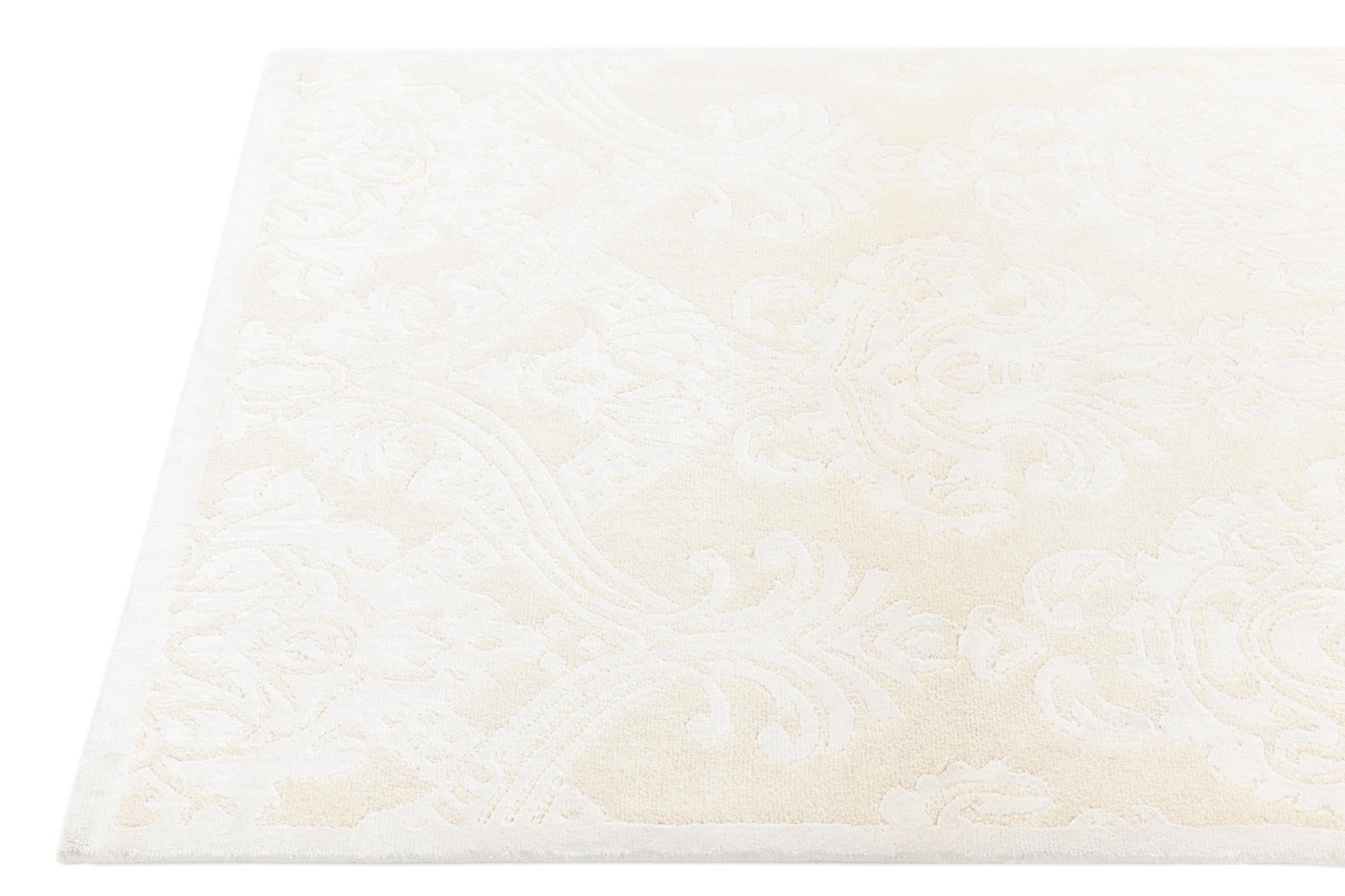 2' 11 x 4' 11 Hand Knotted Darya Wool Rug