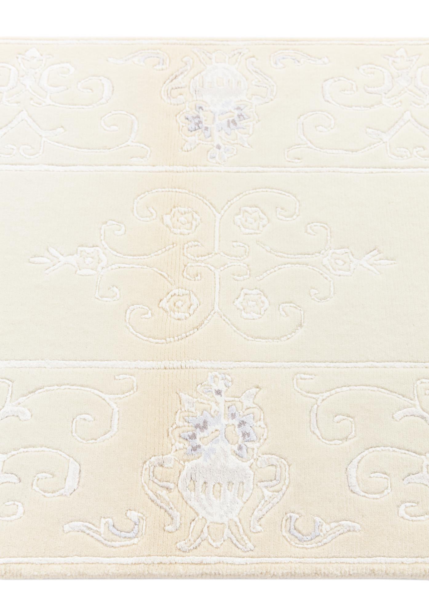 2' 7 x 4' 7 Hand Knotted Darya Rug