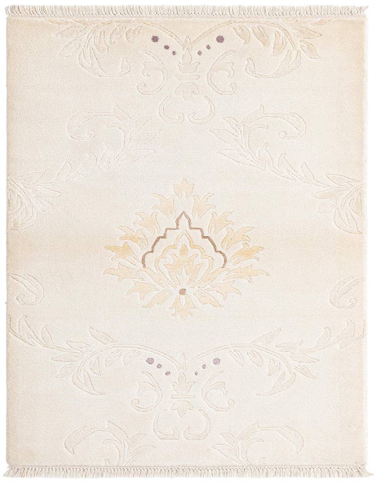 Detail image of 2' 7 x 4' 10 Hand Knotted Darya Rug