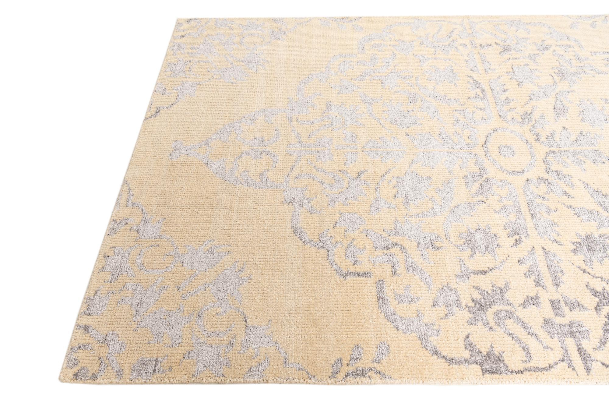 5' x 8' Hand Knotted Darya Rug