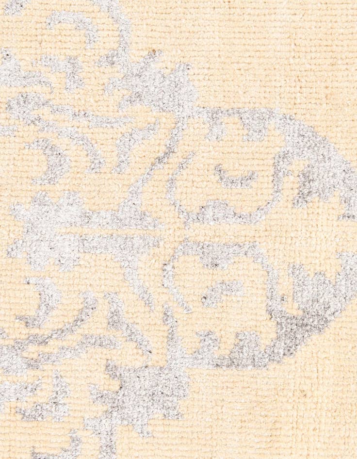 Detail image of 4' 10 x 8'  Hand Knotted Darya Rug