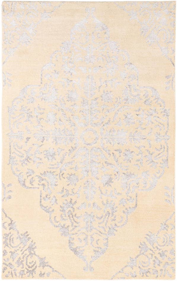 Detail image of 4' 10 x 8' Hand Knotted Darya Rug