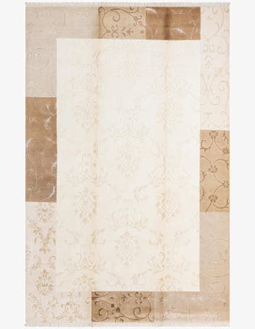 6' 6 x 10' Hand Knotted Darya Rug