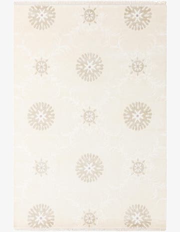 5' 6 x 8' Hand Knotted Darya Wool Rug