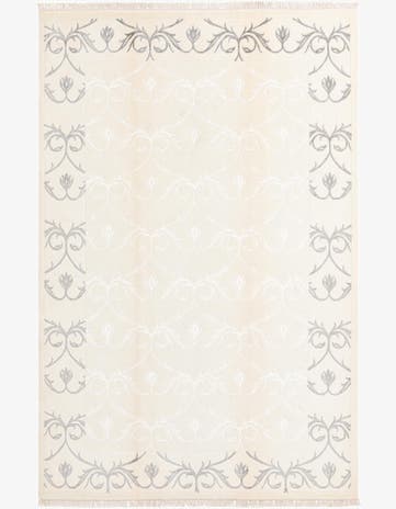 6' 5 x 9' 9 Hand Knotted Darya Wool Rug