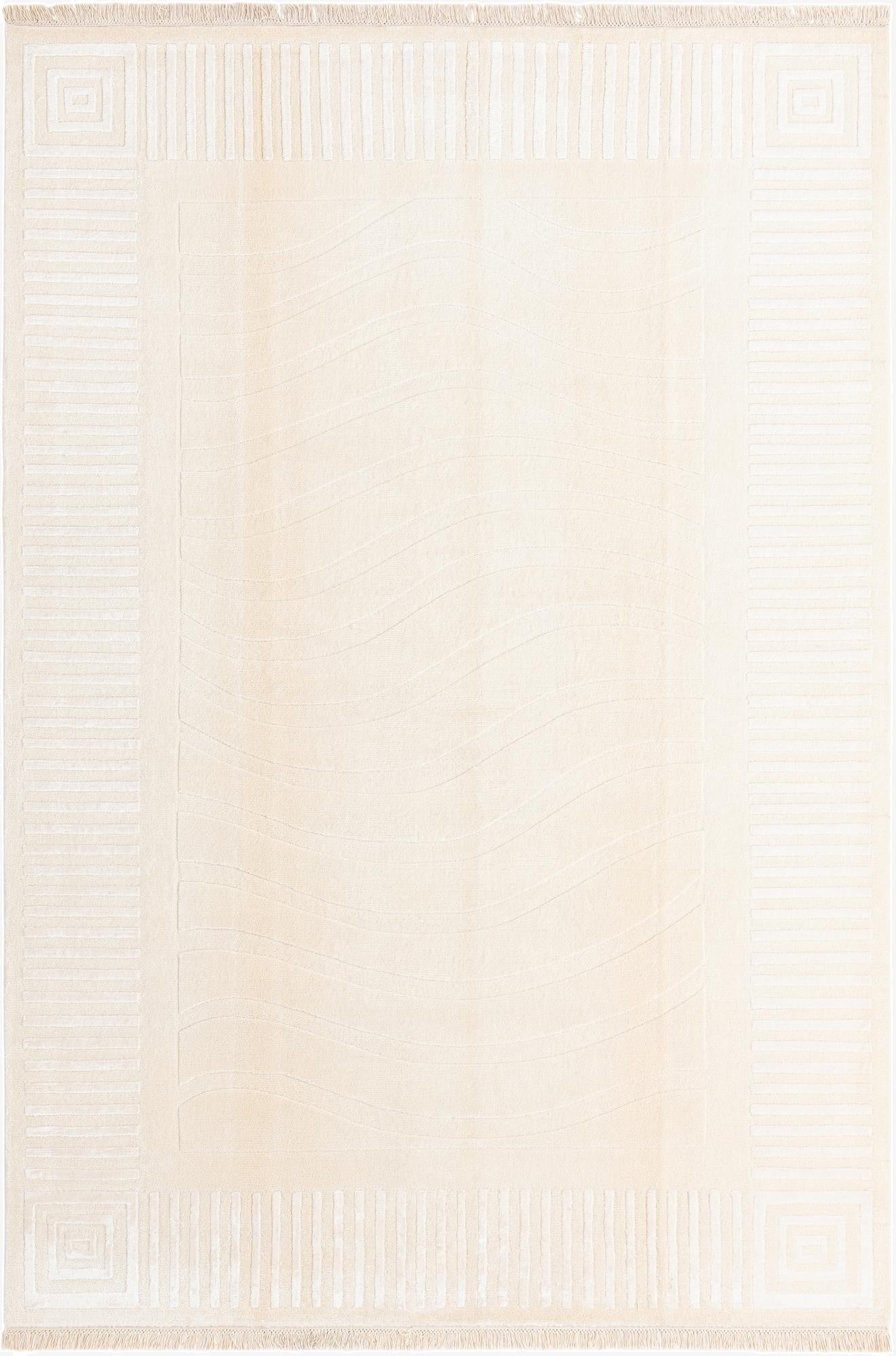 6' 7 x 9' 9  Hand Knotted Darya Wool Rug