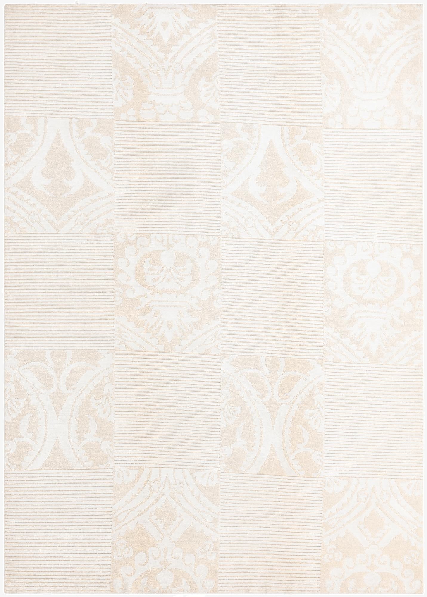 5' 9 x 8'  Hand Knotted Darya Wool Rug