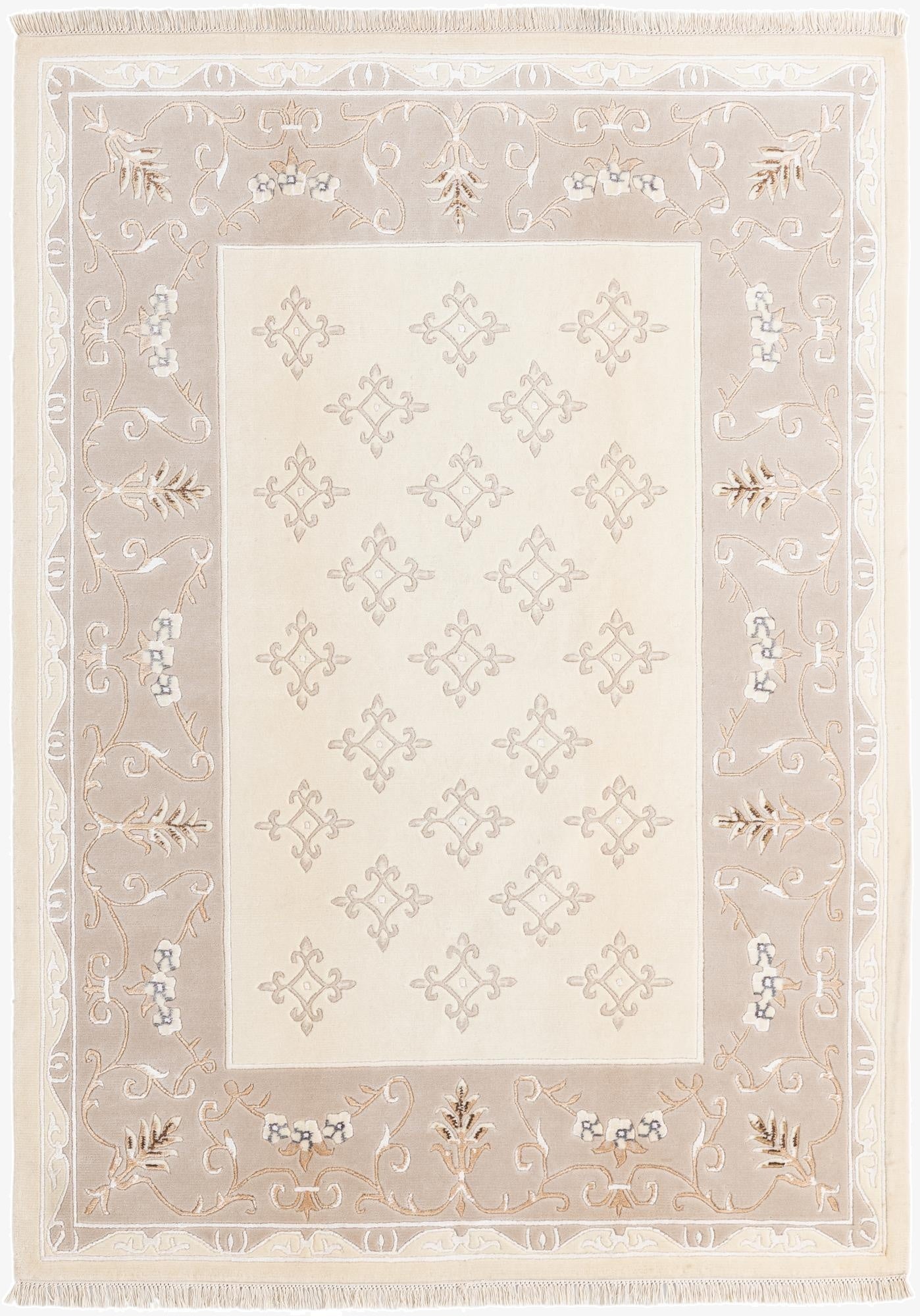 5' 9 x 8' Hand Knotted Darya Rug