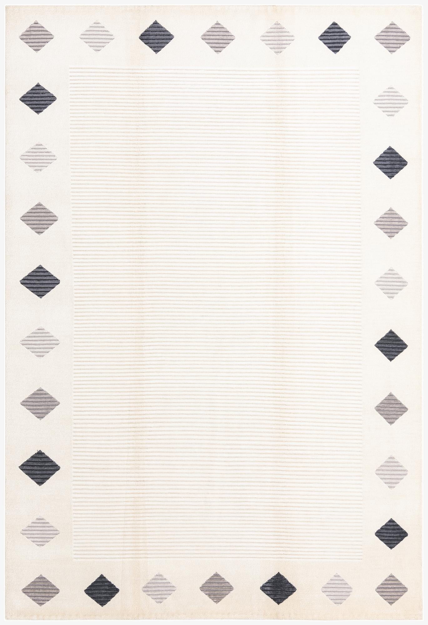 6' 8 x 9' 11  Hand Knotted Darya Wool Rug