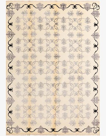 8' 2 x 11' 5 Hand Knotted Darya Wool Rug
