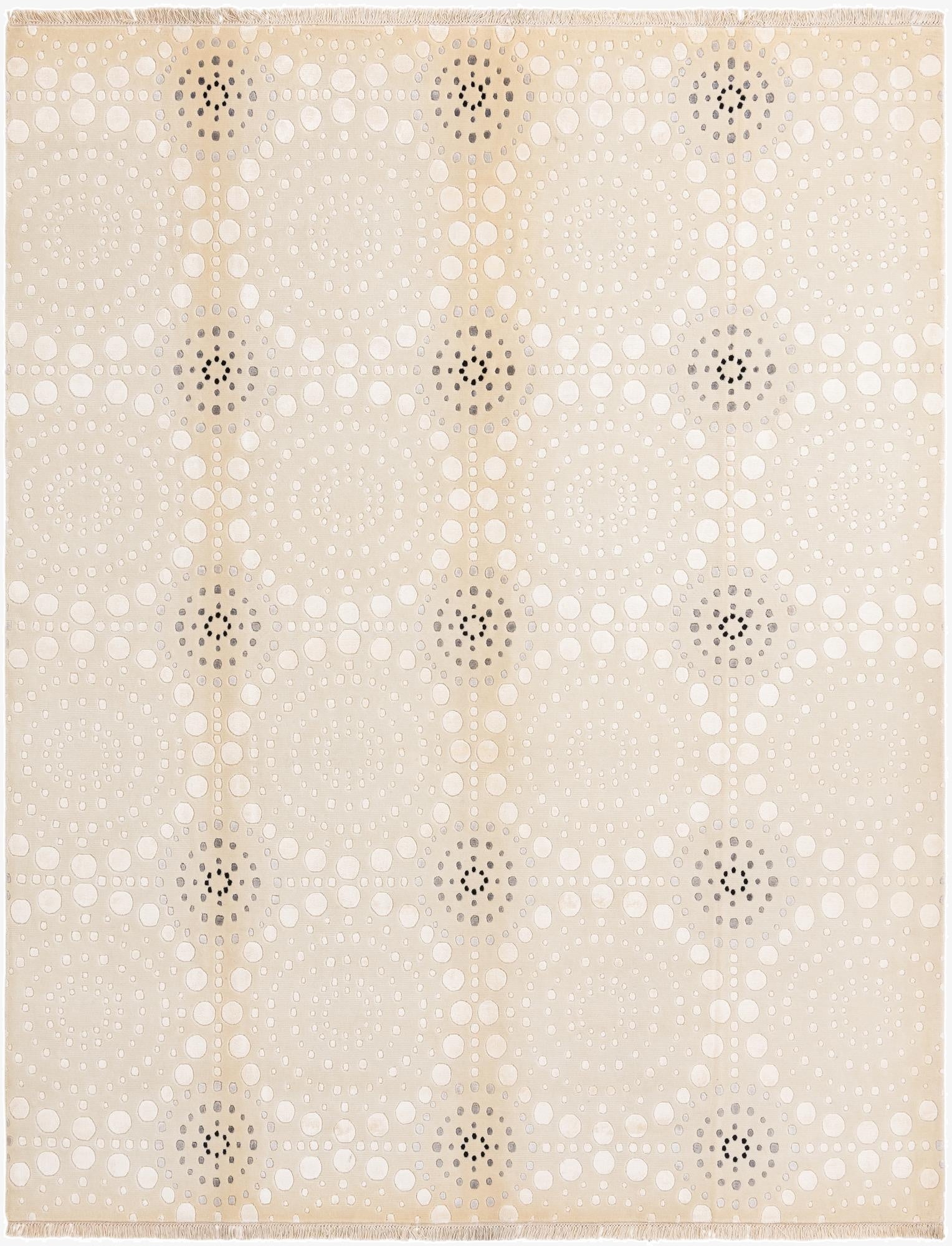 8' x 10' 2  Hand Knotted Darya Wool Rug